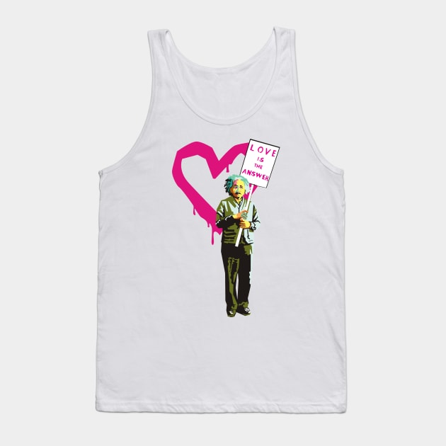 banksy pop art Tank Top by rifaisetyo